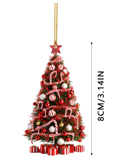 Christmas Tree Pendant Holiday Decoration